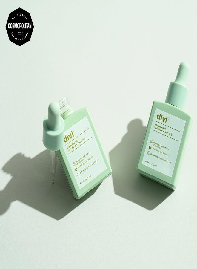 Divi Scalp Serum for Thinning Hair, 30ml – Clinically Tested, Nourishing Formula with Amino Acids, Caffeine & Rosemary Oil – Promotes Healthy Scalp, Reduces Oil & Product Buildup, Pack of 2 - Image 2